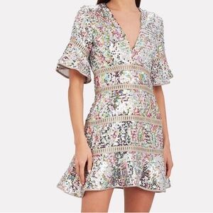 SAYLOR Muireann Sequined Mini Dress